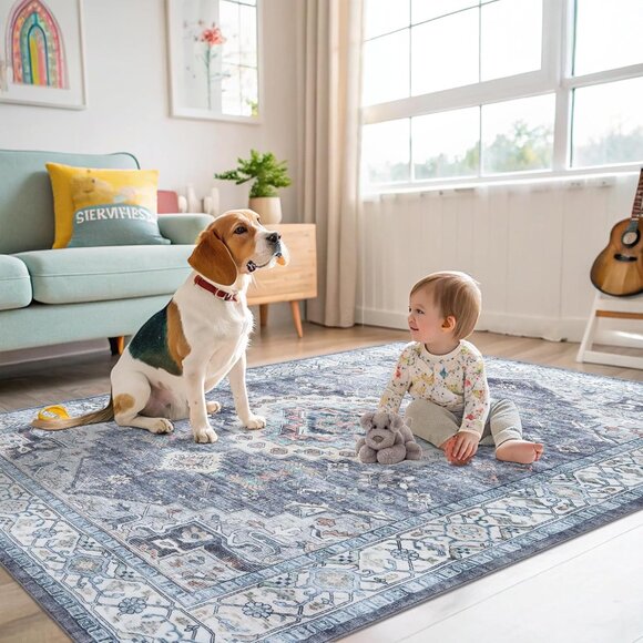 ✨ Area Rugs Living Room Bedroom Soft Plush Bedside Floor Carpet for Farmhouse - Picture 8 of 8